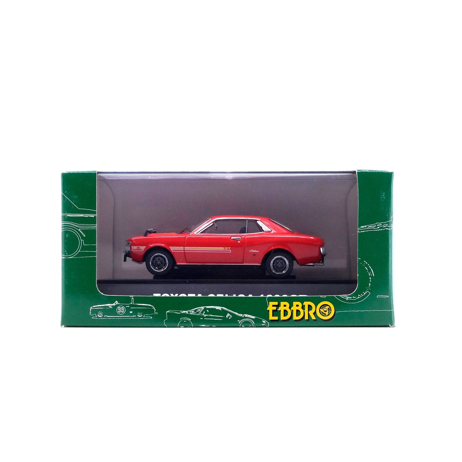 1/43 TOYOTA CELICA 1600 GT (Red)