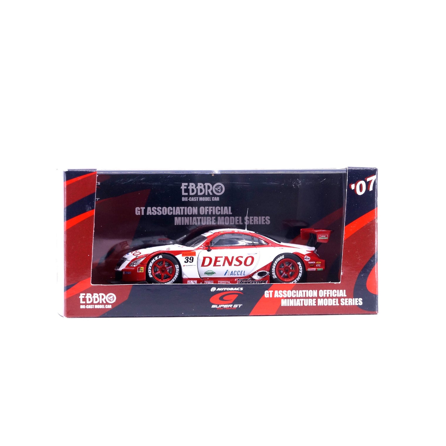 1/43 SUPER GT 500 DENSO SARD SC430 No.39 (WHITE/RED)