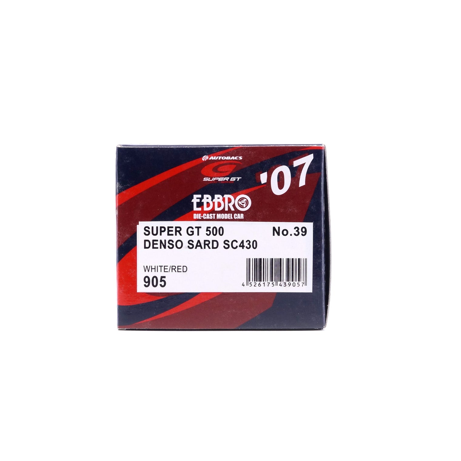 1/43 SUPER GT 500 DENSO SARD SC430 No.39 (WHITE/RED)