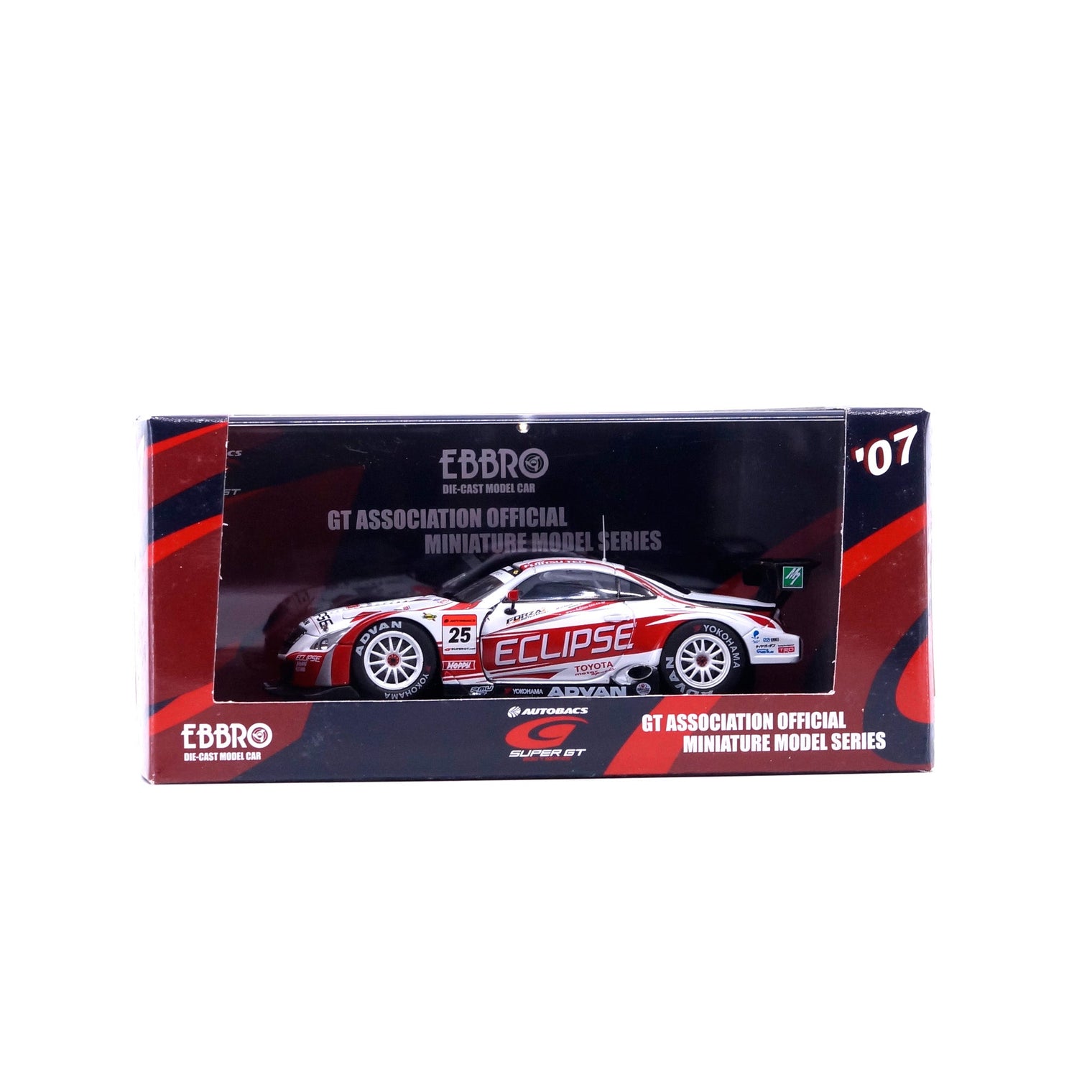 1/43 SUPER GT 500 ECLIPSE ADVAN SC430 No.25 (WHITE/RED)